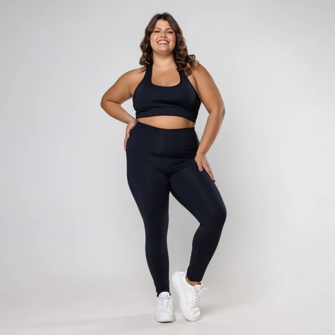 Legging Essential Básica Preta